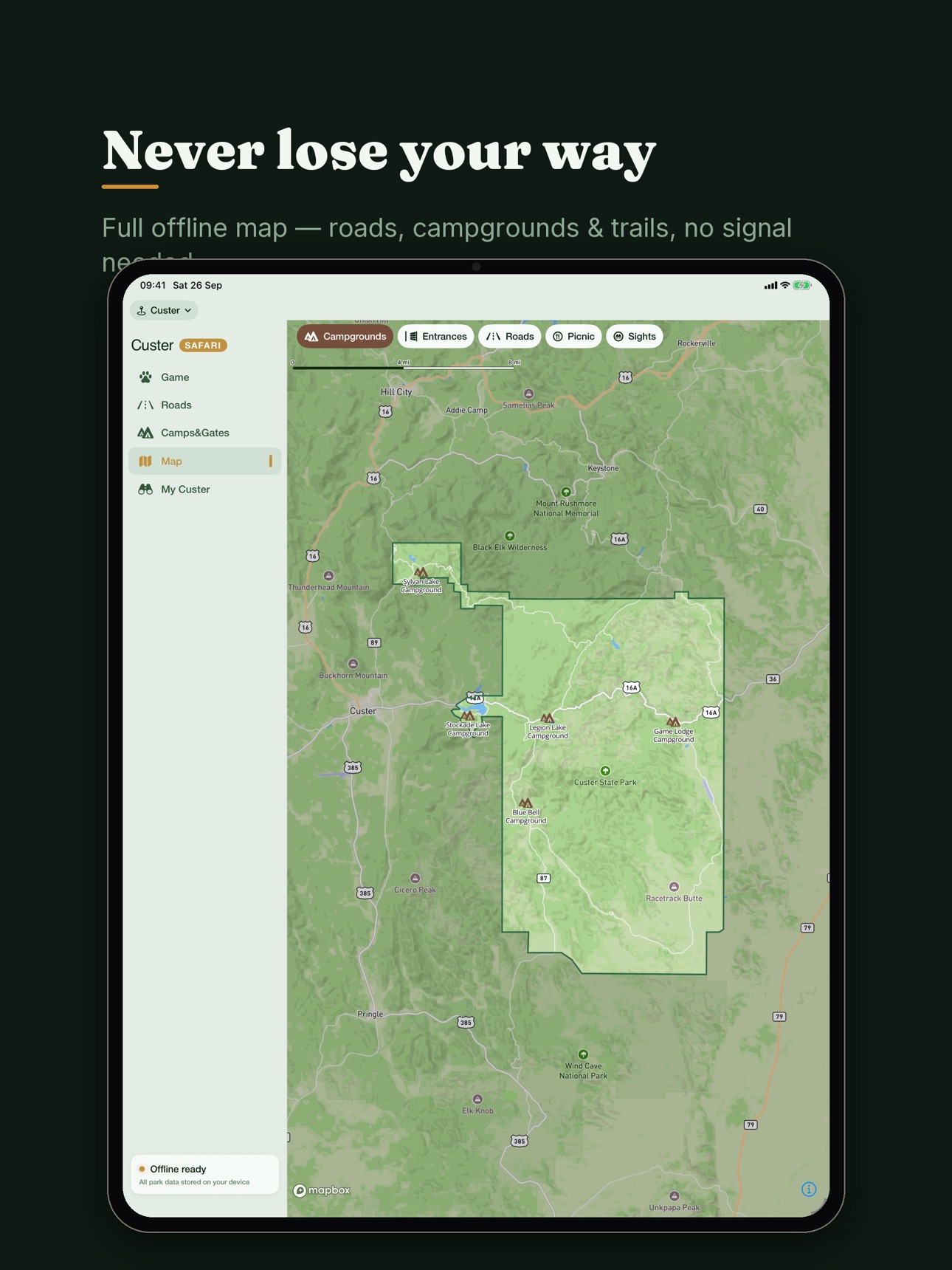 Screenshot 10 of Custer State Park Safari & Map