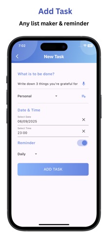 Daily Schedule Planner: Notify screenshot