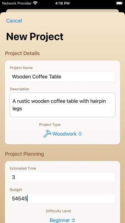 CraftBox – DIY Project Planner