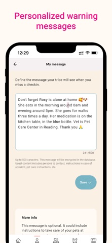 Tribe Check - My Safety Net screenshot