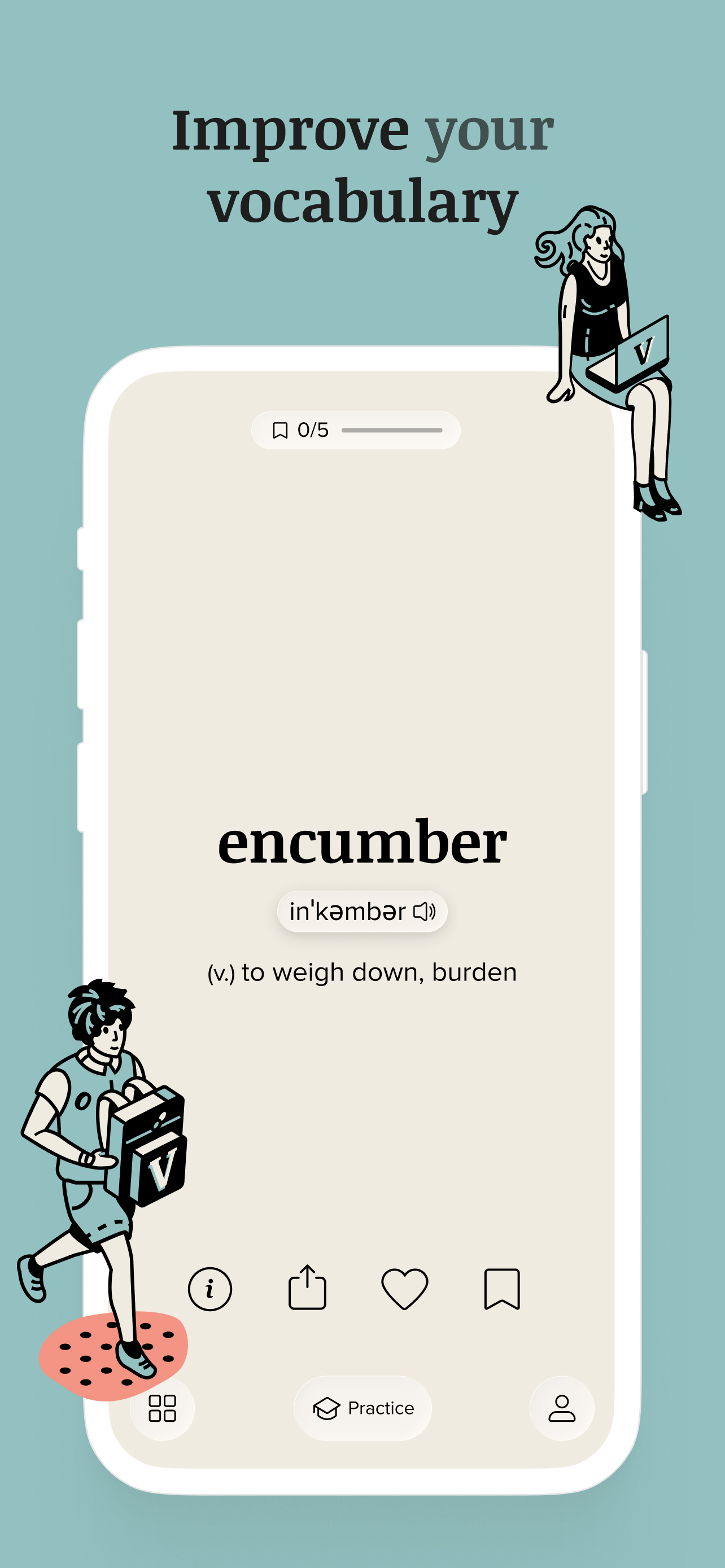 Vocabulary - Learn words daily