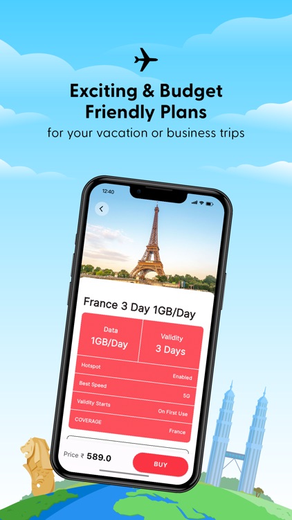 InstaSIM: Global Travel eSIMs