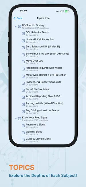Delaware DMV Practice Test+ screenshot 2
