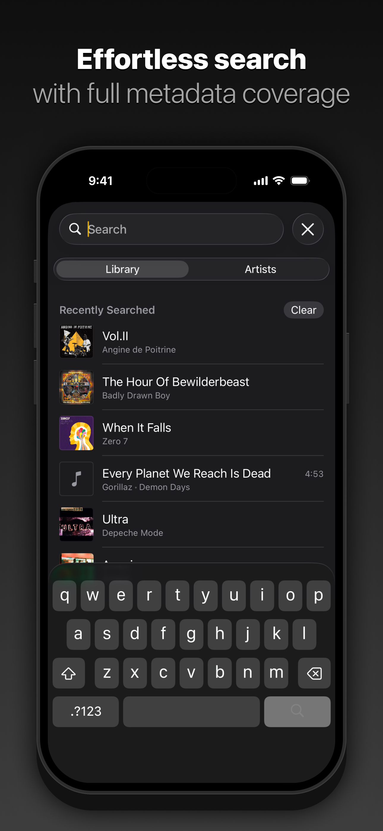 Pentaton: HiFi Audio Player screenshot 9