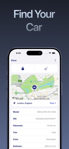 CarConnect Digital Car Key iPhone screenshot
