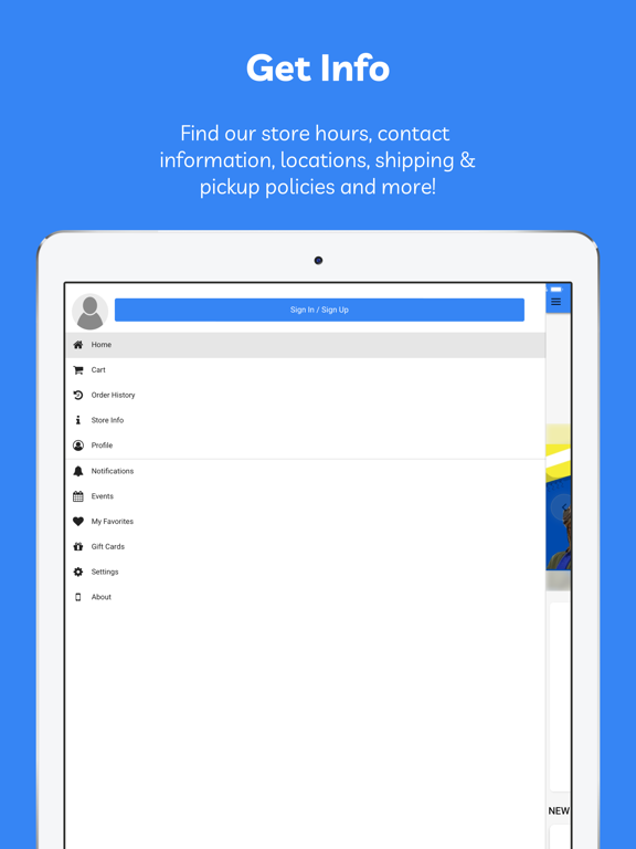 Roger Wilco iPad screenshot 2 - Shopping app