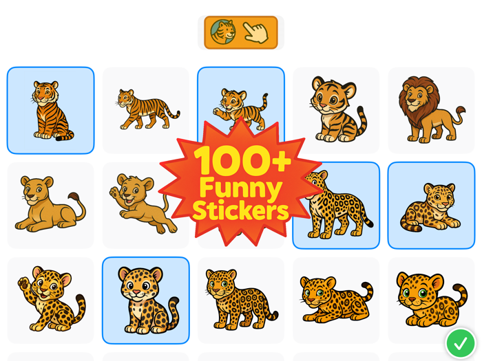 Wildcat Stickerbook