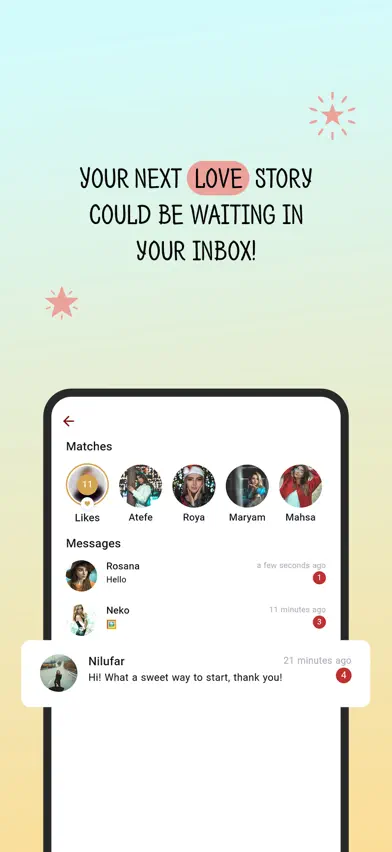 Azizam - Persian Dating App screenshot 4
