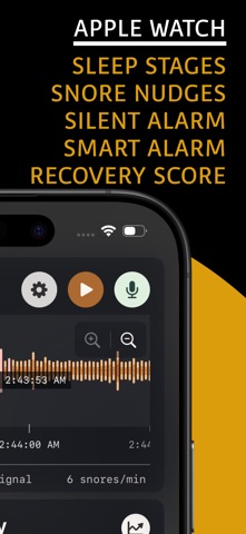 Snore Timeline: Sleep Tracker Screenshot 3 of 9
