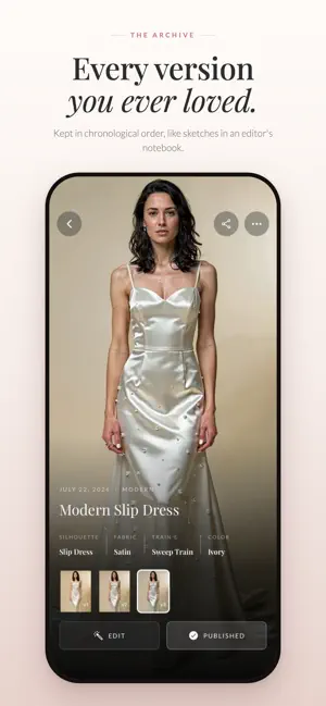BRIDALES: Wedding Dress Design screenshot 3
