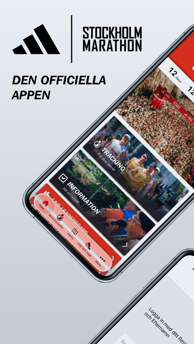 adidas Stockholm Marathon iPhone screenshot 1