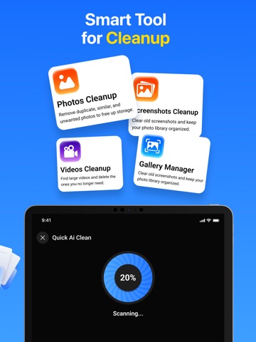 Storage Cleaner: Clean Up Easy iPad screenshot