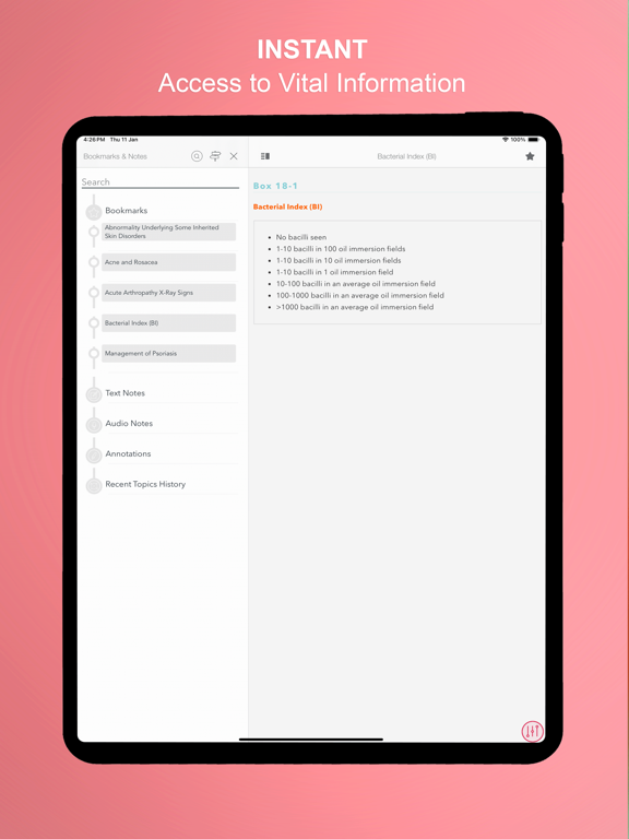 ABC of Dermatology iPad screenshot 7 - Medical app