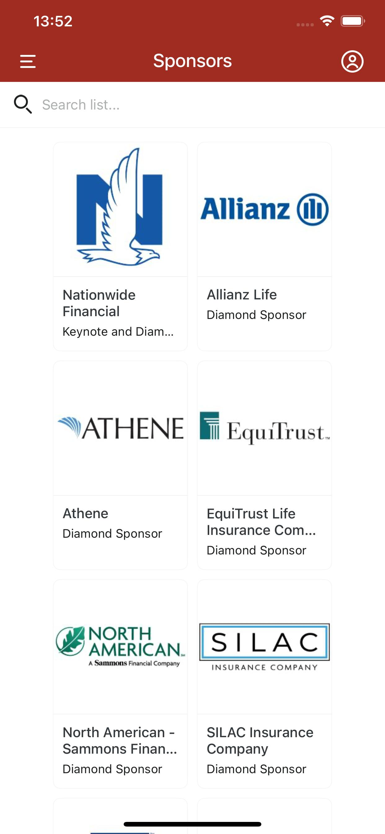 NAFA Events screenshot 3