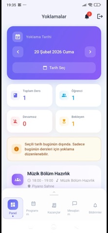 ArtechSchool Okul-Kurs Takibi Screenshot 3 of 4