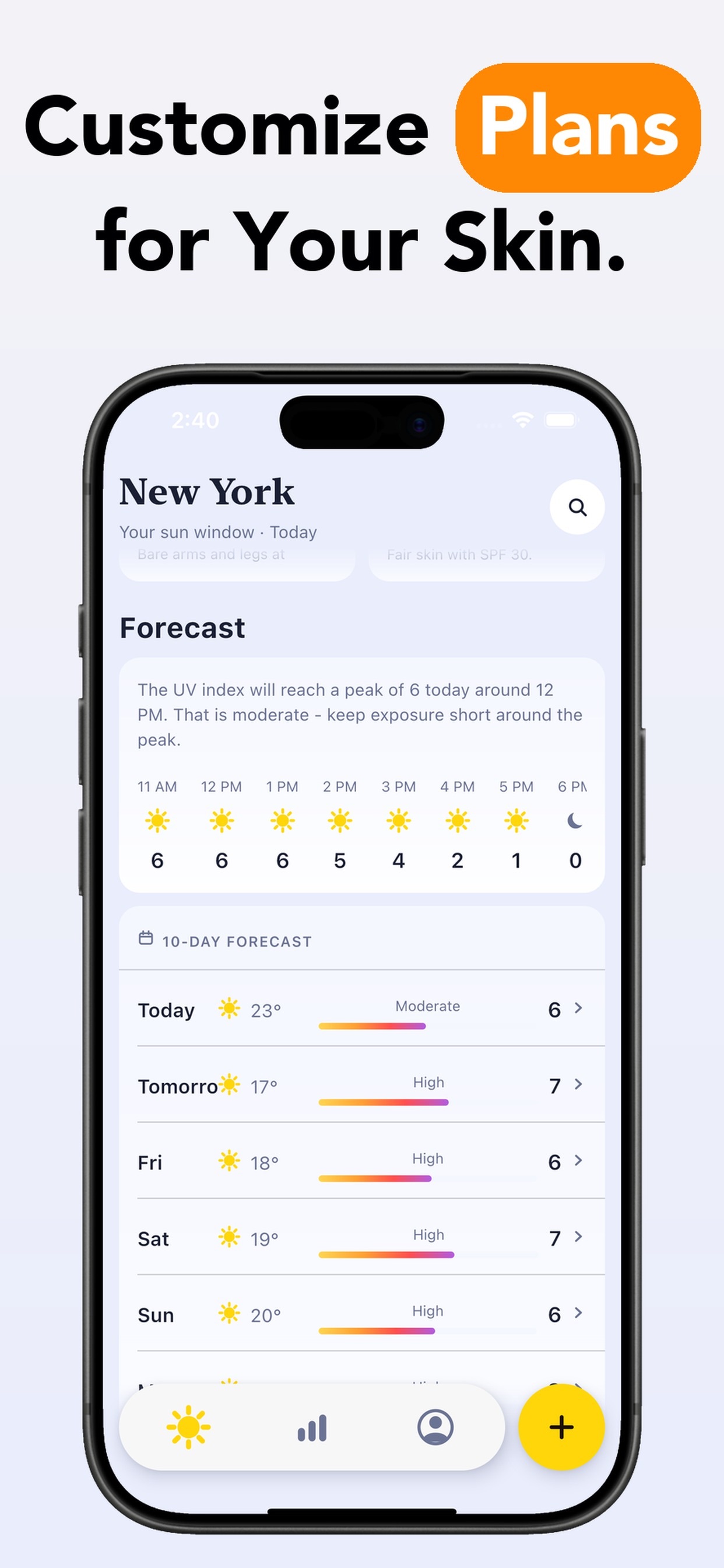 Screenshot 3 of Tangens: UV Index Tan Timer