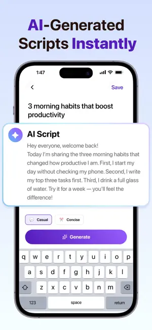 AI Teleprompter: Prompa screenshot 2