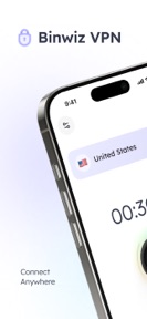 Binwiz VPN - Private VPN App screenshot