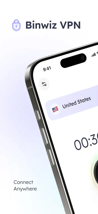 Binwiz VPN - Private VPN App screenshot 1
