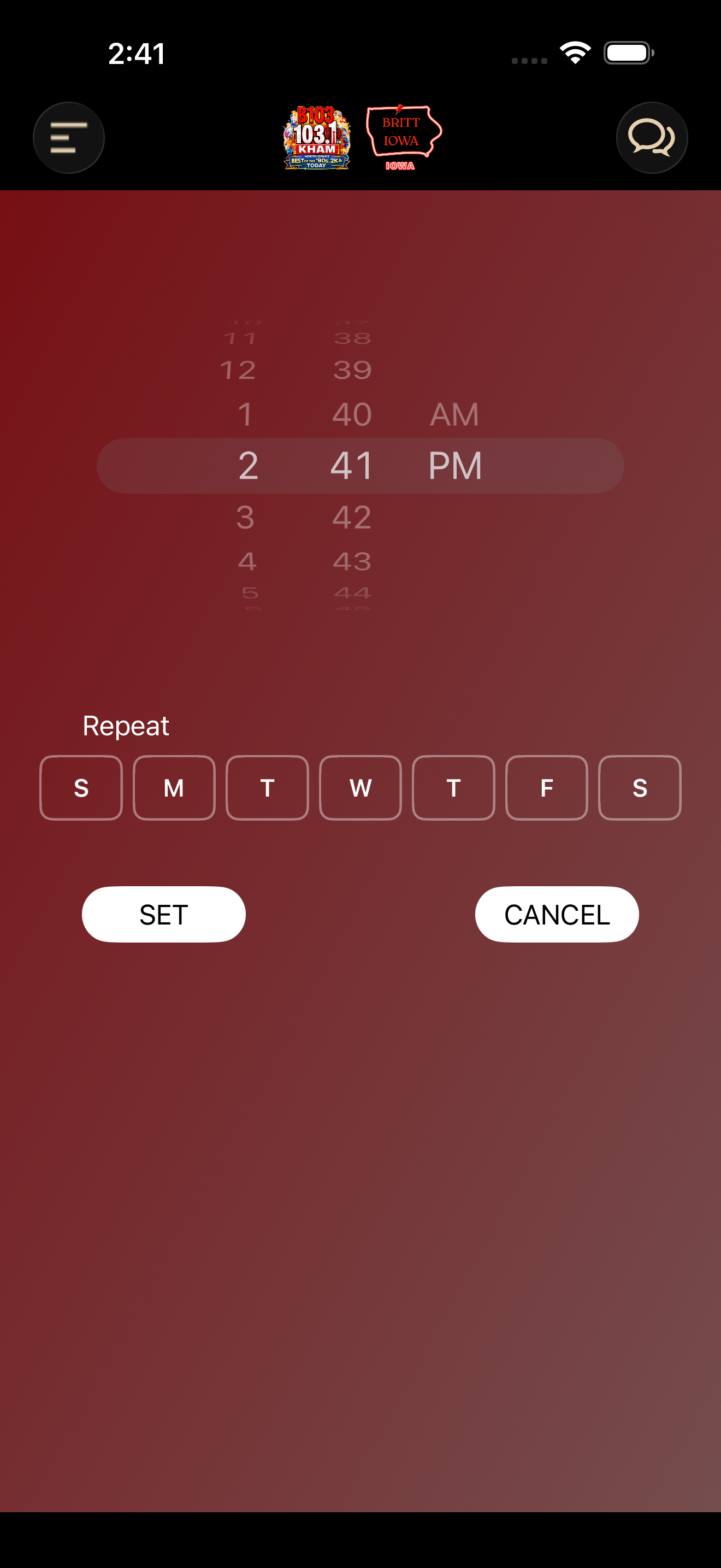 B103.1 KHAM screenshot 5