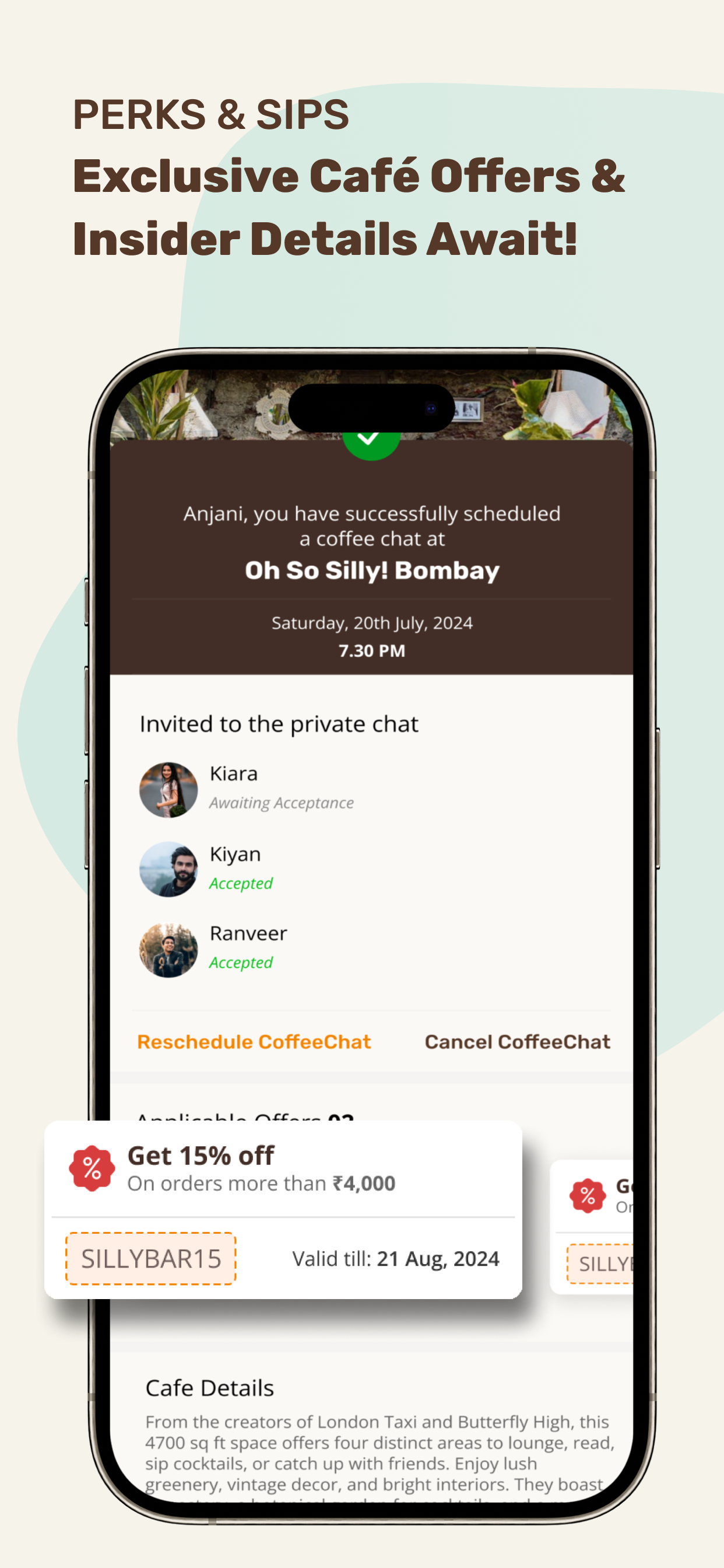 CoffeeChat: Networks Made Real
