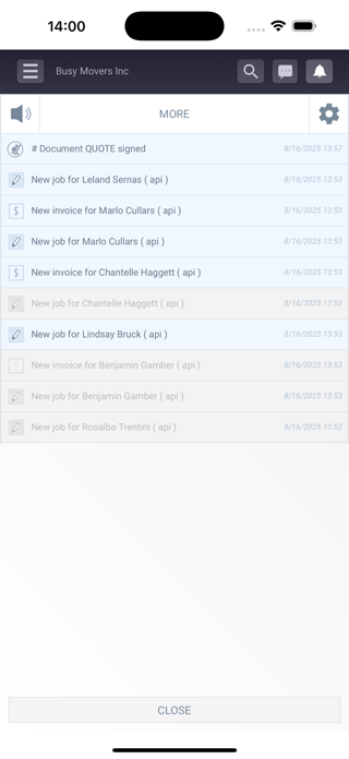 Moverbase - CRM for Movers Screenshot 9 of 10