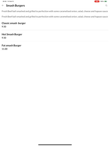 Munchies Huddersfield iPad screenshot