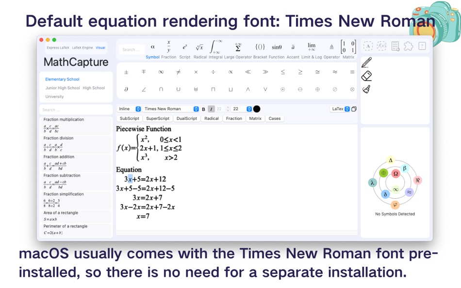#6. MathCapture - Equation Editor (macOS) โดย: 宇 凌