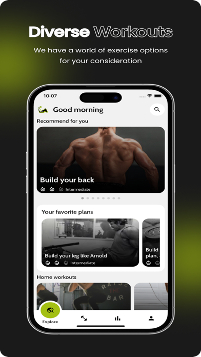GYM BRO: Gym Workout Tracker Screenshot