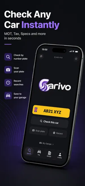 Carivo: Car Check screenshot 1
