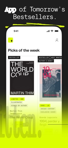Written: Read, Collect, Resell iPhone screenshot 2