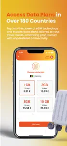 My Travel eSIM By Connectivity screenshot #1 for iPhone