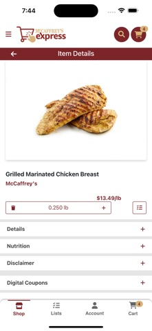McCaffrey's Express Screenshot 2 of 3