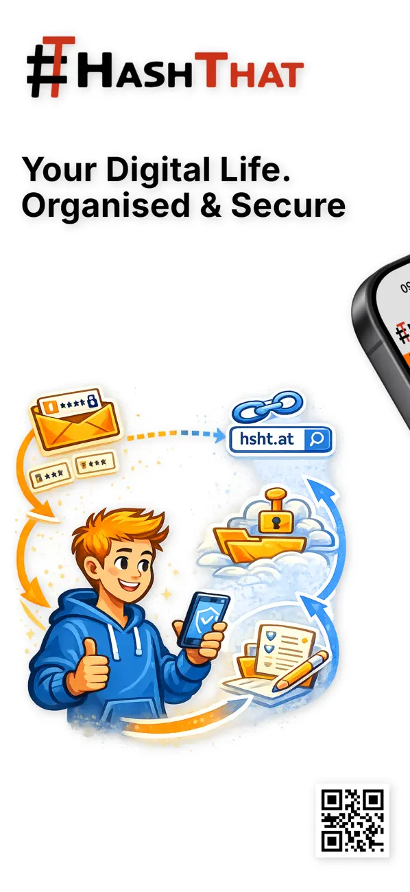 Screenshot #1 pour HashThat: Passwords & Notes