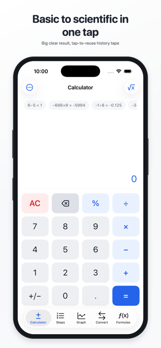 Scientific Graphing Calculator Screenshot 1 of 5