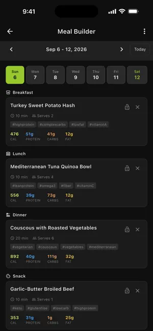 NextPlay Nutrition screenshot 4