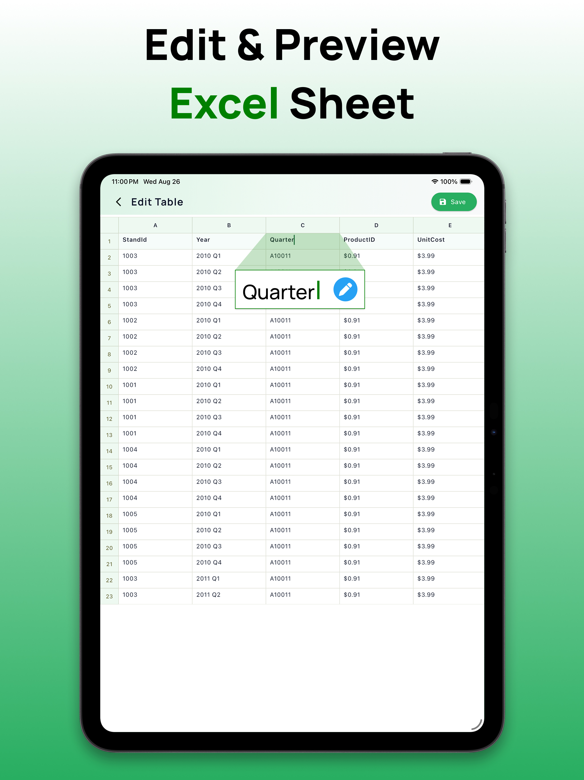 Image to Excel Converter: OCR screenshot 11