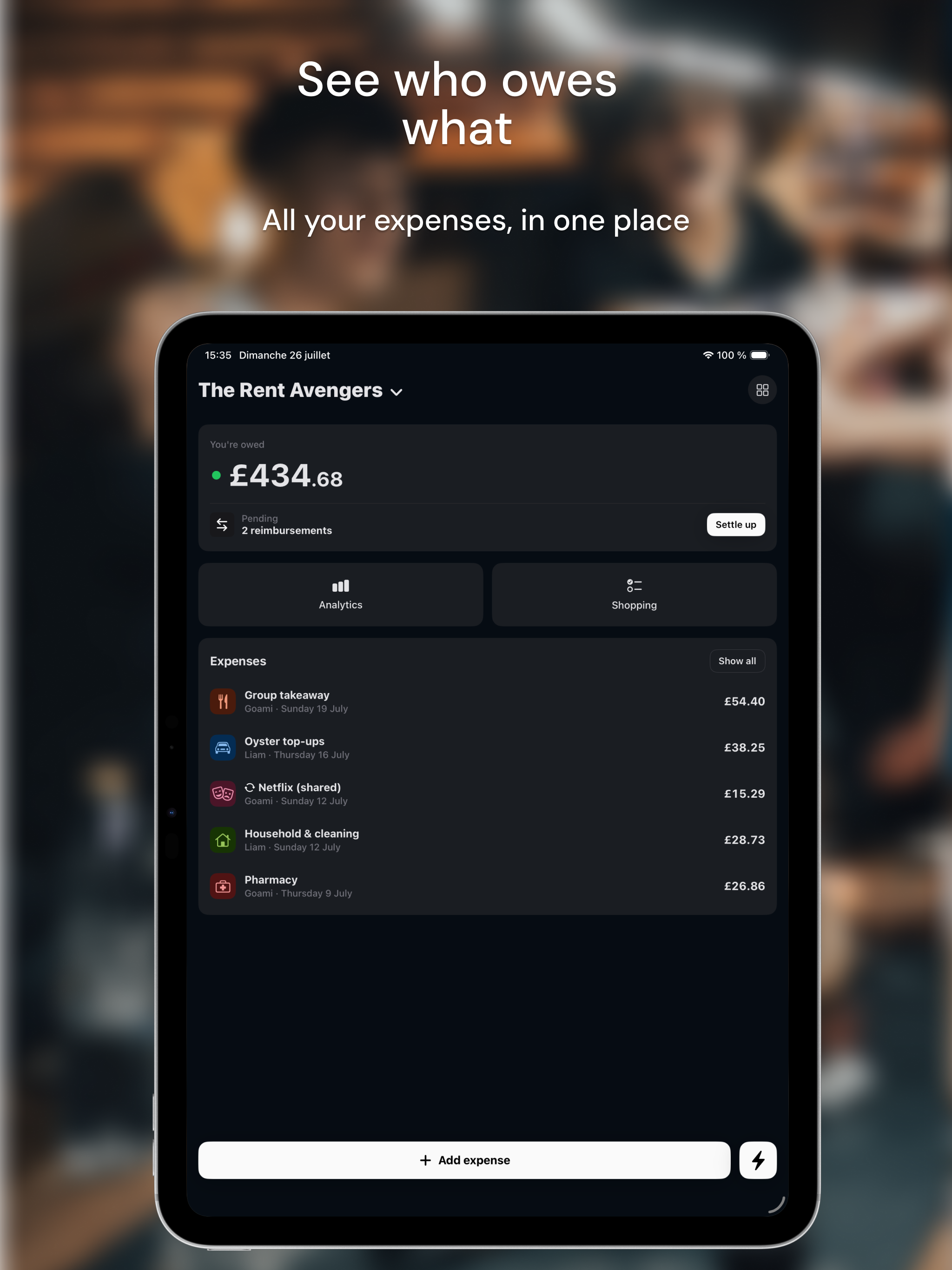 Goami: Split Bills & Expenses screenshot 11