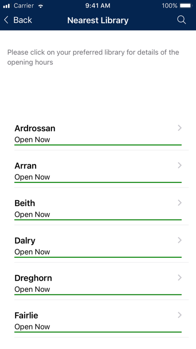 North Ayrshire Communities Screenshot