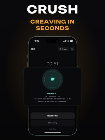Quit Pouches - Snusy iPad screenshot