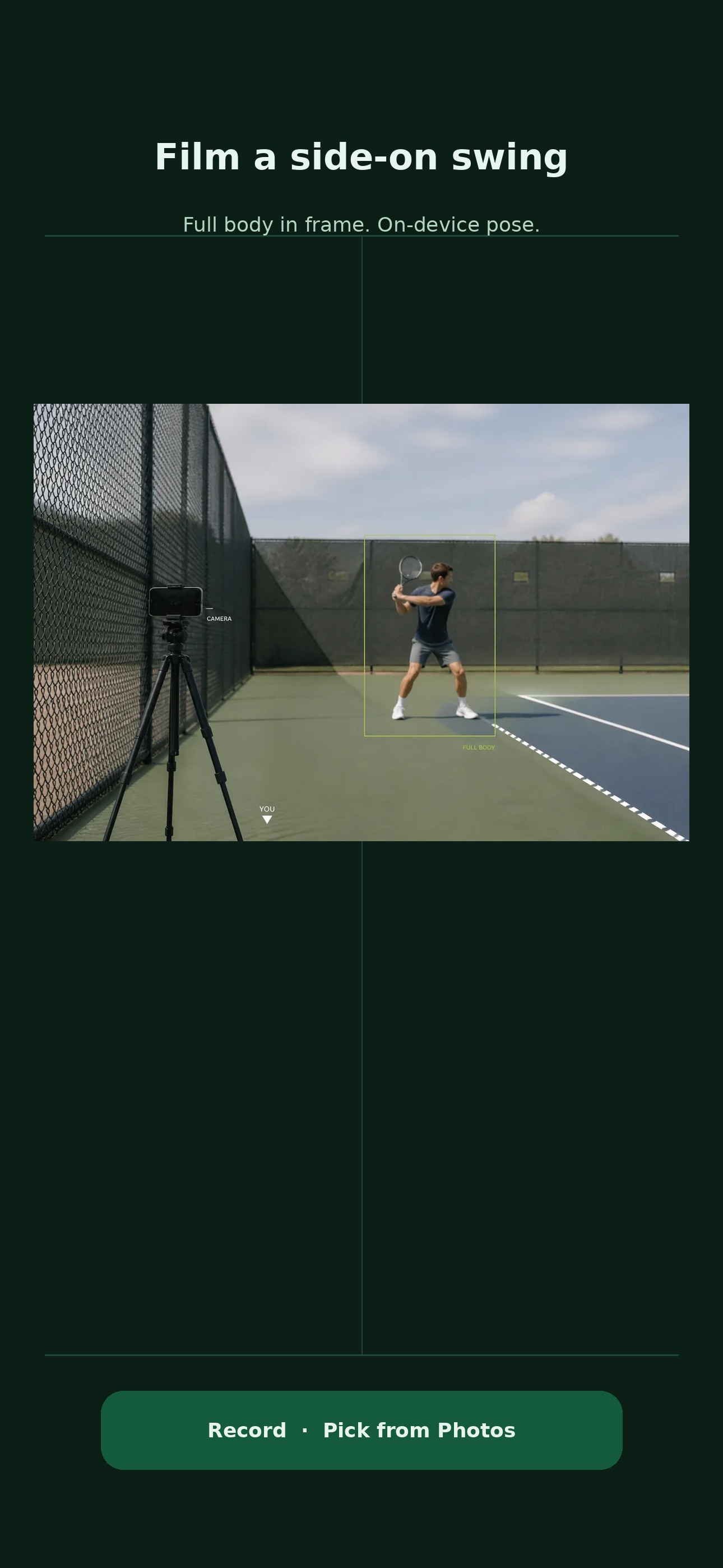 Screenshot 2 of Tennis AI Pro
