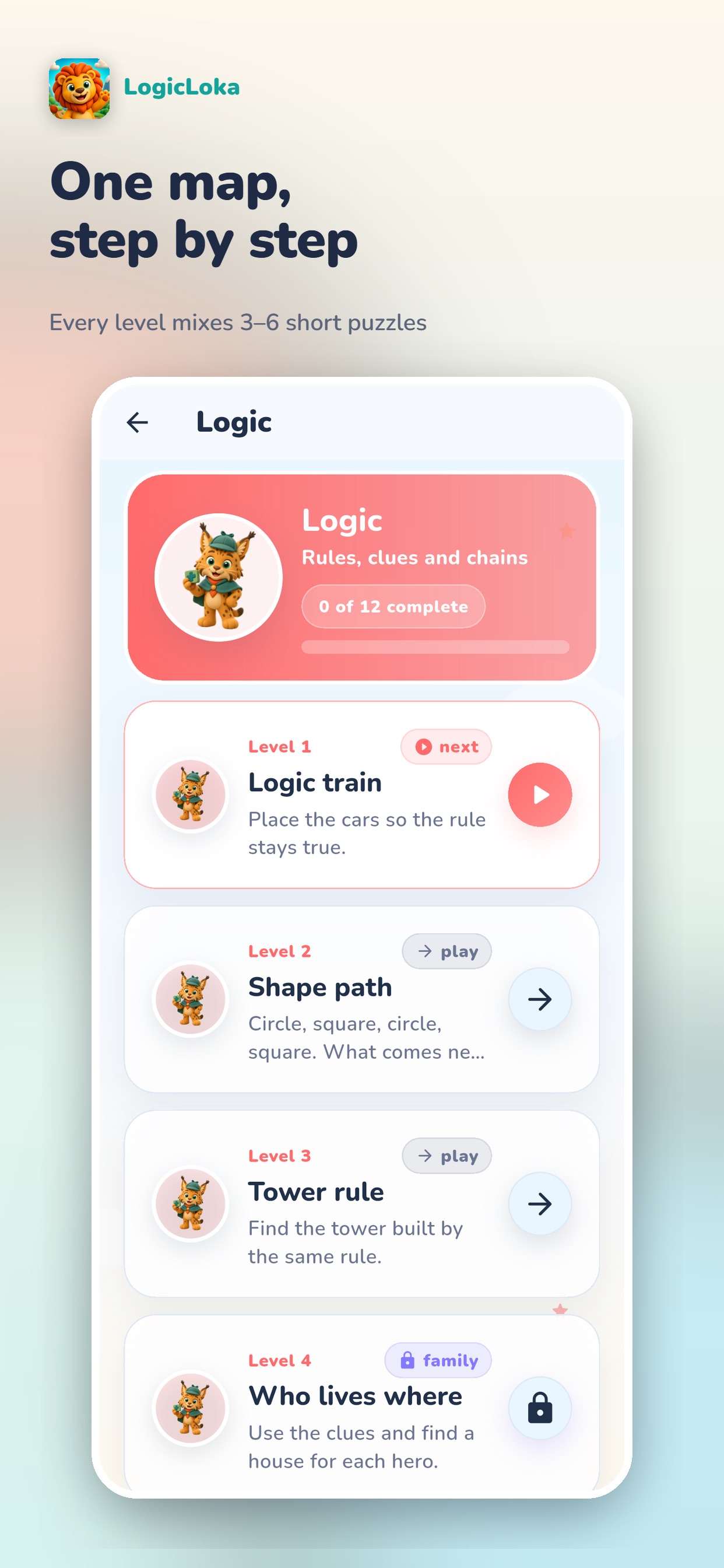 Screenshot 4 of LogicLoka: Kids Logic & Math