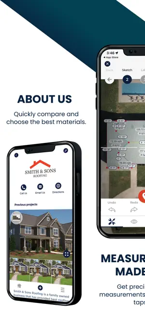 iRoofing Phone App screenshot 1
