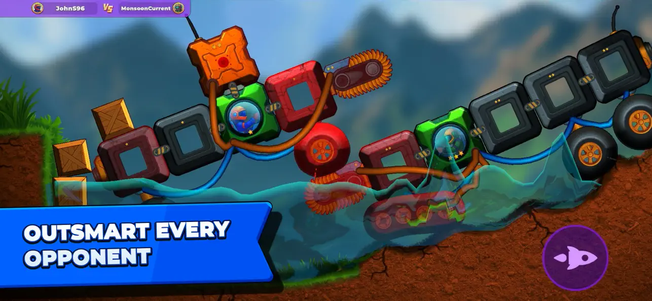 Craft Clash - 1v1 Battle iOS Mod IPA screenshot 3 - iOS game interface