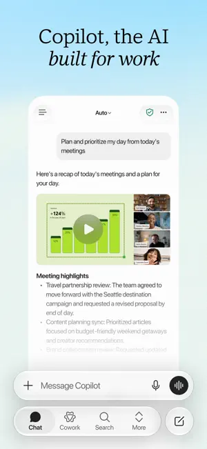Microsoft Copilot screenshot 1