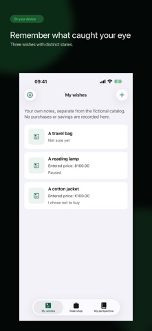 NoBuyCart: Pause Before Buying Screenshot 2 of 6