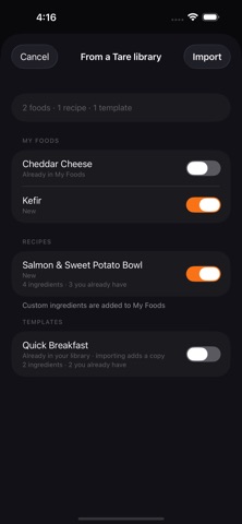 App screenshot