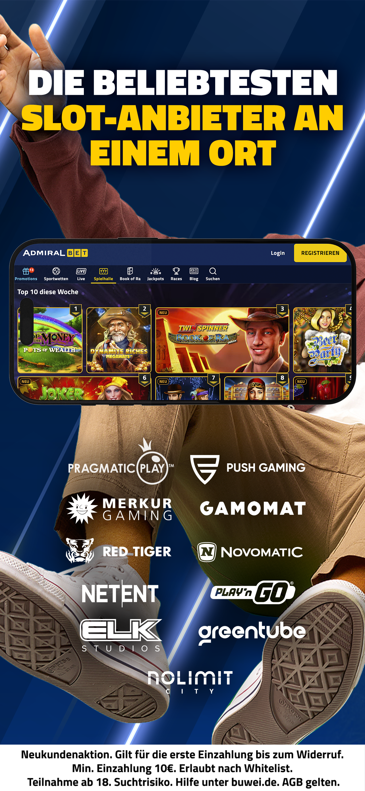 AdmiralBet Sportwetten & Slots