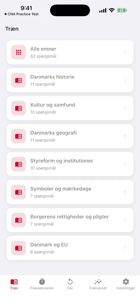 Danish Citizenship Test 2026 - Education App | MWM