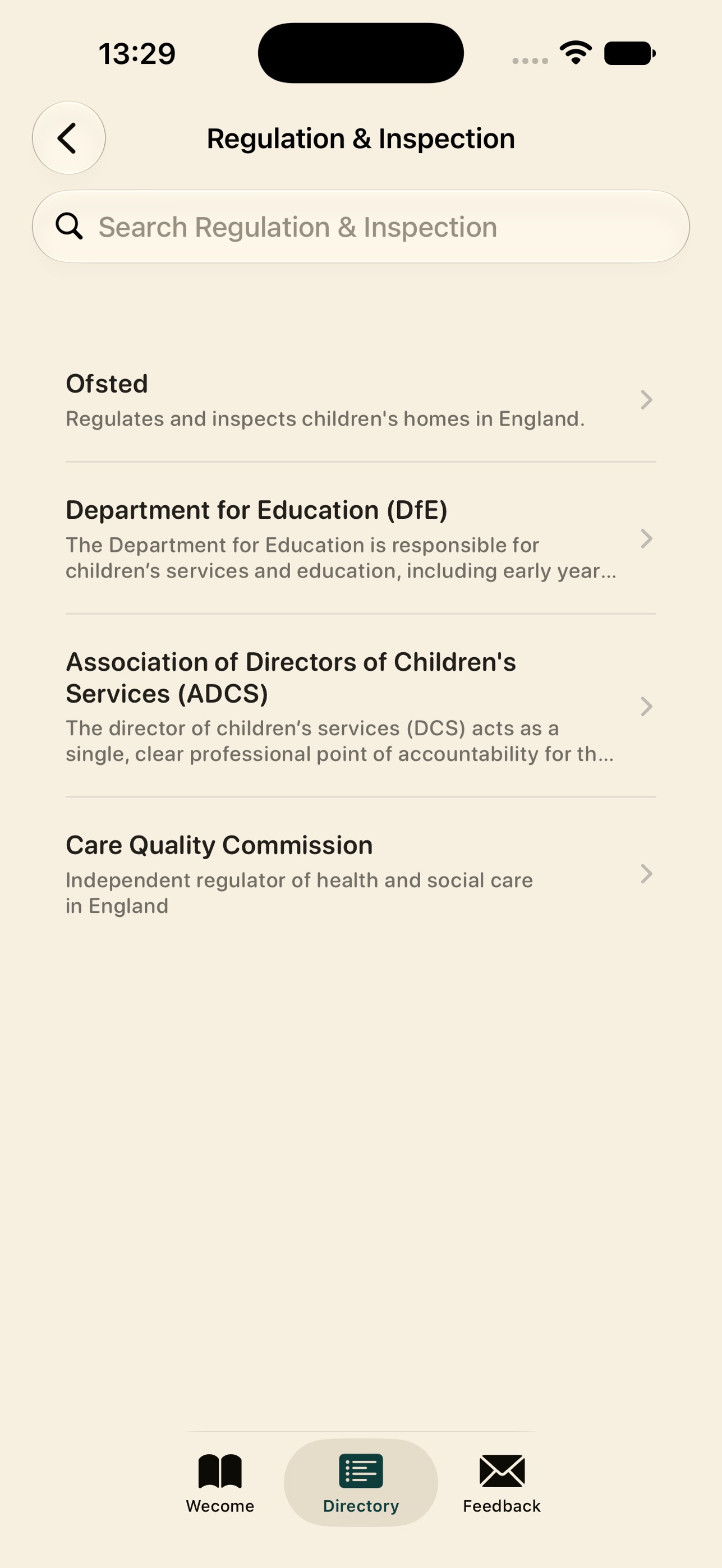 Screenshot 3 of Resources for Childrens Homes